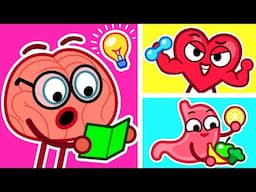 Discover Your Body! 🧍✨ Learning Body Parts with Pit & Penny 🥑