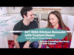 How to Install Custom Fronts on IKEA SEKTION Cabinets