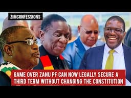 Game Over Zanu PF Can Now Legally Secure a Third Term Without Changing the Constitution