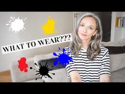 THE BEST COLORS FOR GREY HAIR || WHAT TO WEAR WITH GREY HAIR || Cool Sustainable