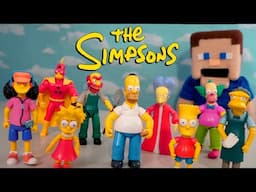 The Simpsons Series 1 & 2 Figures & Playset TOYS!! Jakks 5 inch line- Puppet Steve