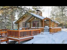 Picturesque Log Cabin In The Woods of CO Springs | Exploring Tiny House