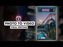 How to Make Photo to Video for IG Reels | Instagram Reels Viral Video Editing