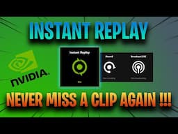 Record Gaming Highlights and Clips | SHADOWPLAY | NVIDIA GEFORCE EXPERIENCE | EASY GUIDE