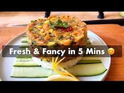 Easy Salmon Tartare Recipe : Fresh Delicious & Perfect at Home with Sushi Man Santosh