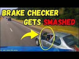 A Day in The Life of an American Truck Driver - Road Rage, Brake Check, Car Crash, Instant Karma USA