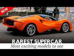 10 Modern Supercars from Obscure and Boutique Automakers (Price & Speed Info)