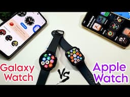 Galaxy Watch VS Apple Watch Best Comparison | Apple vs Galaxy Watch