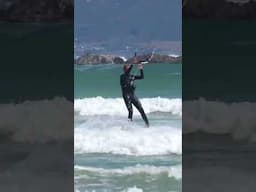 This landing felt good // kiteboarding