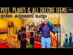 Wooden Decore pots & Plants എല്ലാ ഐറ്റംസും Customize ചെയ്യുന്ന First Factory ഇനി kerala|Dr. Interior