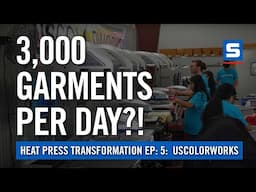 3,000 Orders Per Day?! Automation in Print at USColorworks | Heat Press Transformation Ep. 5