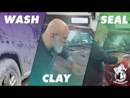 The Easiest Way to Wash, Clay & Seal Your Car!