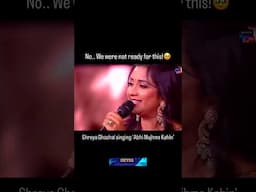 Shreya Ghoshal Singing in KBC Abhi Mujhme Kahin #shreyaghoshal #abhimujhmekahin #shorts