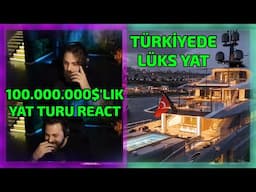 Elraenn Reacting 100.000.000$ Enes Yilmazer MEGAYACHT Yat Turu