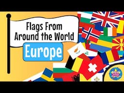 Learn Flags and Cities of Europe on the Map | Fun Geography for Kids