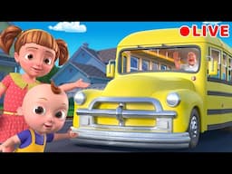 Wheels on the Bus + More Nursery Rhymes & Kids Songs - Beep Beep