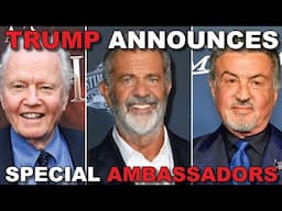 Trump Announces Stallone, Gibson and Voigt "SPECIAL AMBASSADORS" to Hollywood?