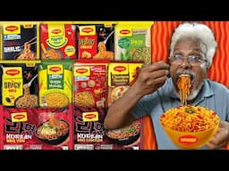 MAGGI la ivlo varieties uh?! 😲😱| Rating The Best Maggi ⭐️