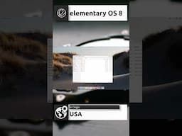 elementary OS 8 Quick Overview #shorts