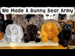 Bunny Bear Army and Emporia Energy Monitor with Solar Update