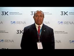 H.E. Filipe Tuisawau, Fiji, supports tripling renewable power capacity by 2030