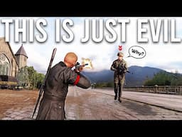 Invading people's games and destroying them in Sniper Elite Resistance...