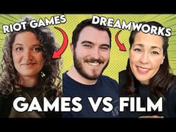 Professional Animation Insights (Film vs Games Panel + Reels)