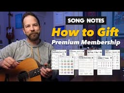 Last Minute Guitar Gift, Solved! Give 12 Months of Premium Membership