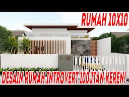 Desain rumah INTROVERT 100JT!