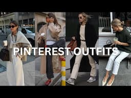 RECREATING SPRING PINTEREST OUTFITS 2025 | Casual Outfit Ideas