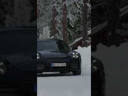 2023 Porsche 911 DAKAR Drifting on the SNOW #Shorts