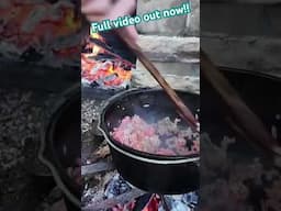 Check out the full video on my channel!!! #cooking #cookingvideo #outdoors #foodshorts #shepherdspie