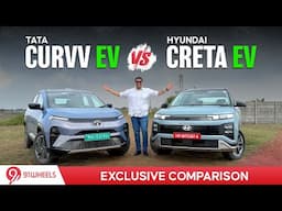 Hyundai Creta EV vs Tata Curvv EV Comparison || Which Electric SUV will you purchase and why?