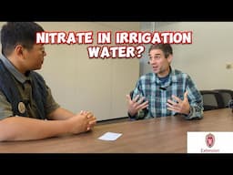 Ag Water Research: Nitrate Sensing in Irrigation with Dr  Digman