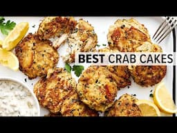 THE BEST CRAB CAKES | Protein-Packed + Easy Dinner Idea!