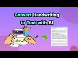 How to Convert Handwriting to Text with AI (Mobile and Desktop) - UPDF AI