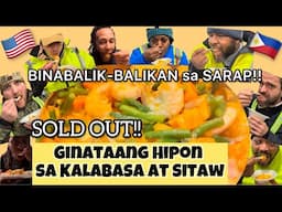 American Workers Tried GINATAANG HIPON sa KALABASA at SITAW | Taob ang bowl sa sarap!