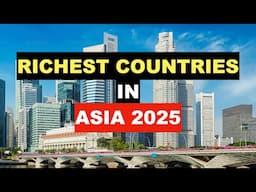 Asian Countries by GDP Per Capita 2025 | Richest Asian Countries 2025 | Facts Nerd