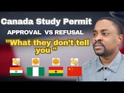 Canada STUDY Permit APPROVAL & Refusal Rate: The SHOCKING TRUTH Revealed