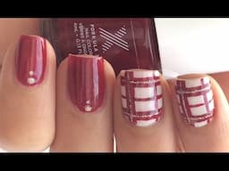 Plaid Nail Art | Formula X