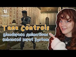 Tank Controls UE5 Tutorial | Resident Evil | Classic Horror Games in Unreal Engine 5