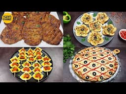 Iftar Recipes, Peri Peri Chicken Kebab Chicken Cheese Bread Bites, Chicken Lasagna, Ramadan Recipes