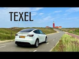 Road Trip to Texel: Camping in a Tesla and Biking the Island!