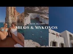 MILOS & MYKONOS TRAVEL DIARY | GREEK ISLANDS | Grecian Summer