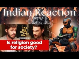 Indian Reaction: Ben Shapiro vs Alex O'Connor • Is religion good for society? | College Street Kolka