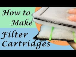 How to Make Homemade Filter Cartridges for Hang-On-Back Aquarium Filters