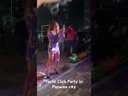 Expat life style living in Panama City Panama yacht Club Bday Party