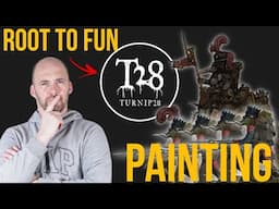 The ROOT to FUN and Easy painting! TURNIP28