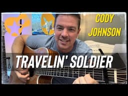 Travelin" Soldier | Cody Johnson | Beginner Guitar Lesson