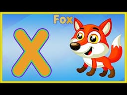 Letter X | Fox, Box, Six & Text - Learn the Letter X